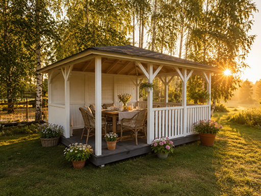 Real life gazebo photo