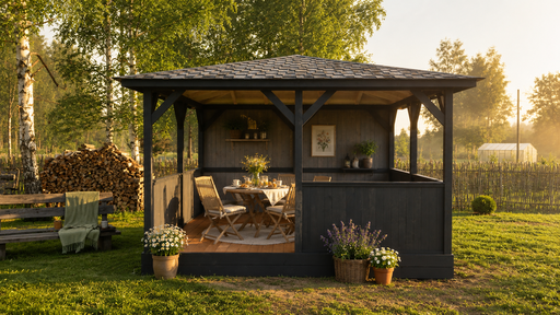 Real life gazebo photo